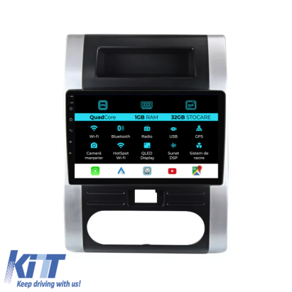 Navigatie Dedicata Nissan X-Trail T31 (2007 - 2015), 10Inch, 1Gb Ram, 32Gb Stocare, Carplay Performance AutoTuning