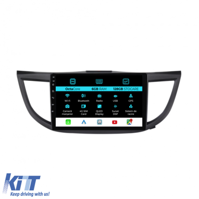 Navigatie Dedicata Honda CR-V (2012 - 2016), 10Inch, 6Gb Ram, 128Gb Stocare, Carplay Performance AutoTuning
