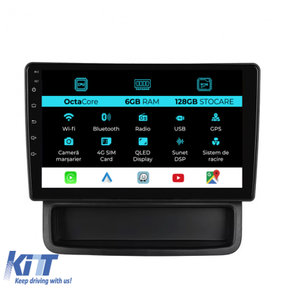 Navigatie Dedicata Opel Vivaro (2010 - 2014), 10Inch, 6Gb Ram, 128Gb Stocare, Carplay Performance AutoTuning