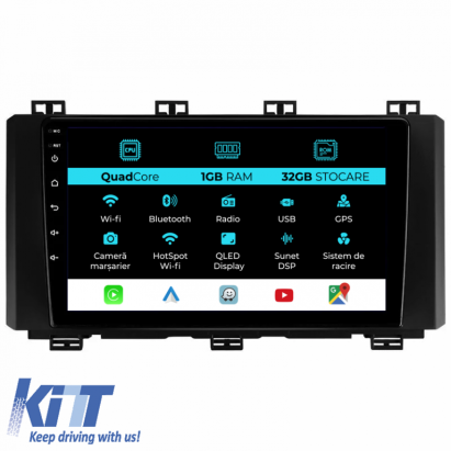 Navigatie Dedicata Seat Ateca (2016 - 2021), 9Inch, 1Gb Ram, 32Gb Stocare, Carplay Performance AutoTuning