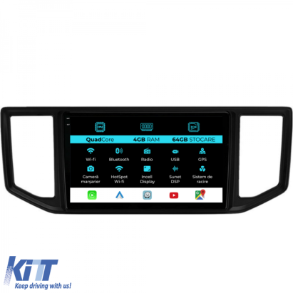 Navigatie Dedicata Volkswagen Crafter (2017-2021),QuadCore, 10Inch, 4Gb Ram, 64Gb Stocare, Carplay Performance AutoTuning