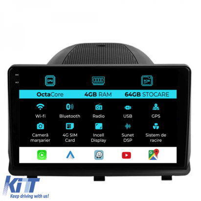 Navigatie Dedicata Opel Antara (2006-2016), 9Inch, 4Gb Ram, 64Gb Stocare, Carplay Performance AutoTuning