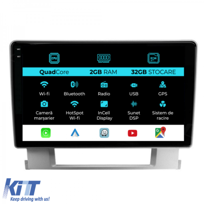 Navigatie Dedicata Opel Astra J (2010-2015), 9Inch, 2Gb Ram, 32Gb Stocare, Carplay Performance AutoTuning