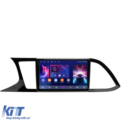 Navigatie Dedicata  Seat Leon 3 (2013-2020), QuadCore, 9 Inch, 4Gb Ram, 64Gb stocare, Carplay Performance AutoTuning