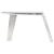 Birou, design aeronavă, argintiu, 112 x 50 x 76 cm, metal GartenMobel Dekor