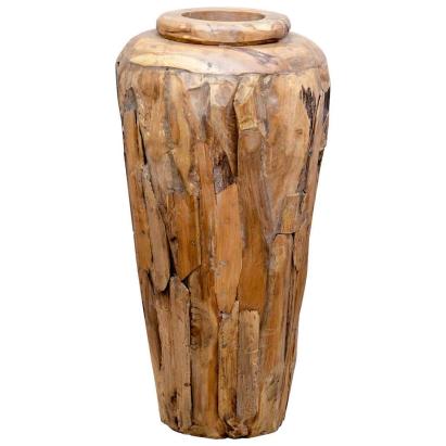 Vază decorativă, 40 x 80 cm, lemn masiv de tec GartenMobel Dekor