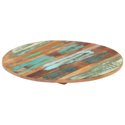 Blat de masă rotund, 40 cm, lemn masiv reciclat, 15-16 mm GartenMobel Dekor