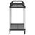 Cărucior cu 2 niveluri, negru, 99x50x97 cm, aluminiu GartenMobel Dekor