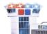 DICKIE SET STATIE DE POMPIERI SI SALVARE CU PULVERIZATOR DE APA SUNETE SI LUMINI SuperHeroes ToysZone