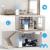 Dezumidificator si Purificator de Aer Wireless 2-in-1, Randament 20L/zi, Putere 330W, Anti-Mucegai, Control din Telefon