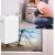 Dezumidificator si Purificator de Aer Wireless 2-in-1, Randament 20L/zi, Putere 330W, Anti-Mucegai, Control din Telefon