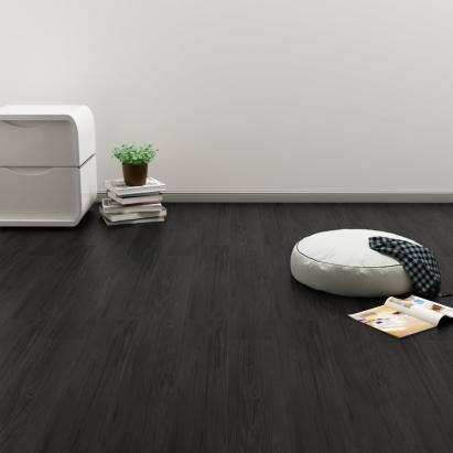 Plăci autoadezive pardoseală stejar antracit PVC 4,46 m² 3 mm GartenMobel Dekor