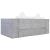 Set de canapea cu perne, 2 piese, gri, ratan natural GartenMobel Dekor
