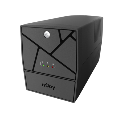 UPS cu 4 prize Keen 2000 USB  2000 VA 1200 W, RJ11 45, cu management de USB NJOY UPLI-LI200KU-CG01B SafetyGuard Surveillance