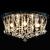 Lustră cu mărgele de cristal, argintiu, rotund, 4 becuri x G9 GartenMobel Dekor