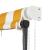 Copertină retractabilă cu LED, galben și alb, 250 x 150 cm GartenMobel Dekor