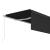 Copertină retractabilă manual cu stor, antracit, 5x3 m GartenMobel Dekor