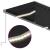 Copertină retractabilă manual cu stor&LED, antracit, 5x3 m GartenMobel Dekor