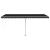 Copertină retractabilă manual cu LED, antracit, 500x300 cm GartenMobel Dekor