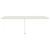 Copertină retractabilă manual cu LED, crem, 600x350 cm GartenMobel Dekor