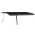 Copertină retractabilă manual cu LED, antracit, 500x300 cm GartenMobel Dekor
