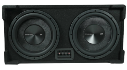 Subwoofer pasiv cu incinta, Phoenix Gold, 500 w rms, 1000 w max, difuzor 2x12", 2x2 ohm CarStore Technology