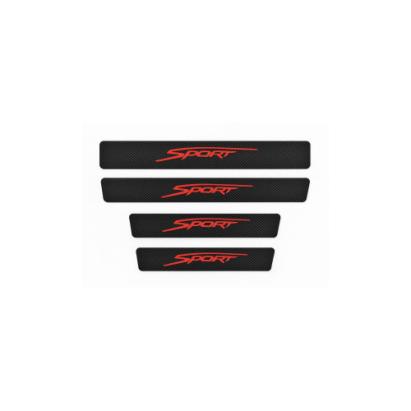 Set abtibild protectie praguri auto carbon 5d PET Cod: MKTTQ-S4PCS-SPORT Automotive TrustedCars