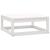 Set mobilier grădină cu perne, 11 piese, alb, lemn masiv pin GartenMobel Dekor