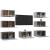 Dulapuri TV, 7 buc, gri beton, 30,5x30x60 cm, lemn prelucrat GartenMobel Dekor