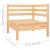 Set mobilier de grădină, 7 piese, lemn masiv de pin GartenMobel Dekor