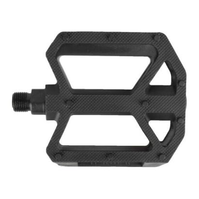 Pedale BMX Feimin FP 850, plastic, cu rulmenti, 107 × 103 mm, filet 1/2 inch, cu reflectoare, negre Ultimate FactoryBikes