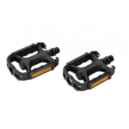Pedale MTB VP 895, corp polipropilena, ax otel bor 9/16, 105 × 85 mm, negre Ultimate FactoryBikes