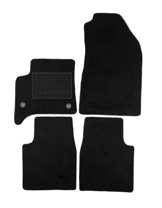 Set covorase auto mocheta Opel Frontera 2025-> Mhev / Citroen C3 Aircross 2025-> Mhev 2025->, Negru, 4 buc. AutoDrive ProParts
