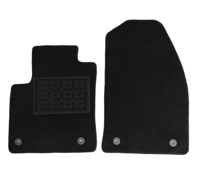 Set covorase auto mocheta Ford Courier Van (2p. Dostawczy/Deliverycar) 2023->, Negru, 2 buc. AutoDrive ProParts