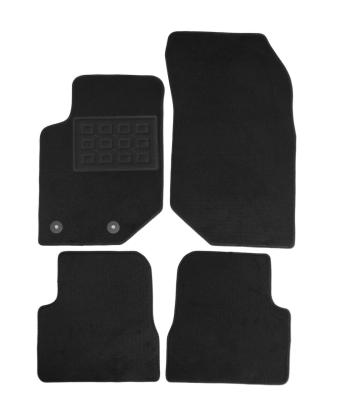 Set covorase auto mocheta Jeep Avenger 2023-> benzina ; Fiat 600 2024-> benzina 2023->, Negru, 4 buc. AutoDrive ProParts