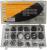 Set agrafe 225 piese sigurante elastice seeger din otel de arc AutoDrive ProPart