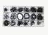 Set agrafe 225 piese sigurante elastice seeger din otel de arc AutoDrive ProPart