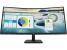Monitor curbat Second Hand HP P34hc G4, 34", VA, WQHD, DisplayPort, HDMI, USB-C- 65W, Vesa, 3500:1, 5ms NewTechnology Media