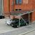 Carport fotovoltaic garaj mobil din aluminiu 6x6 metri cu inaltime reglabila pentru 2 masini cu accesorii SafetyGuard Surveillance