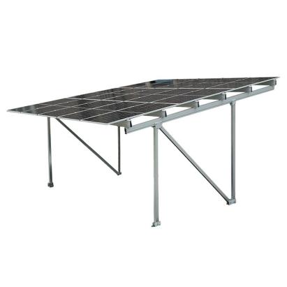 Carport fotovoltaic garaj mobil din aluminiu 6x6 metri cu inaltime reglabila pentru 2 masini cu accesorii SafetyGuard Surveillance
