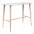 Set mobilier de bar, 3 piese, alb GartenMobel Dekor