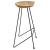 Set mobilier de bar, 3 piese, alb GartenMobel Dekor