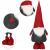 (DL) Figurina Craciun, Spiridus, picioare telescopice, inaltime extensibila 60-90cm Household NewTrend
