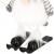 Figurina Craciun, Spiridus pe schiuri, inaltime 33cm Household NewTrend