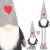 Figurina Craciun, Spiridus, picioare telescopice, inaltime extensibila 82-130cm Household NewTrend