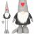 Figurina Craciun, Spiridus, picioare telescopice, inaltime extensibila 82-130cm Household NewTrend