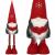 Figurina Craciun, Gnom, picioare telescopice, inaltime extensibila 50-70cm Household NewTrend