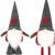 Figurina Craciun, Spiridus, picioare telescopice, inaltime extensibila 52-67cm Household NewTrend