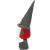 Figurina Craciun, Spiridus, picioare telescopice, inaltime extensibila 52-67cm Household NewTrend