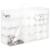 Set globuri si decoratiuni de Craciun, 101 piese, diverse dimensiuni, alb Household NewTrend